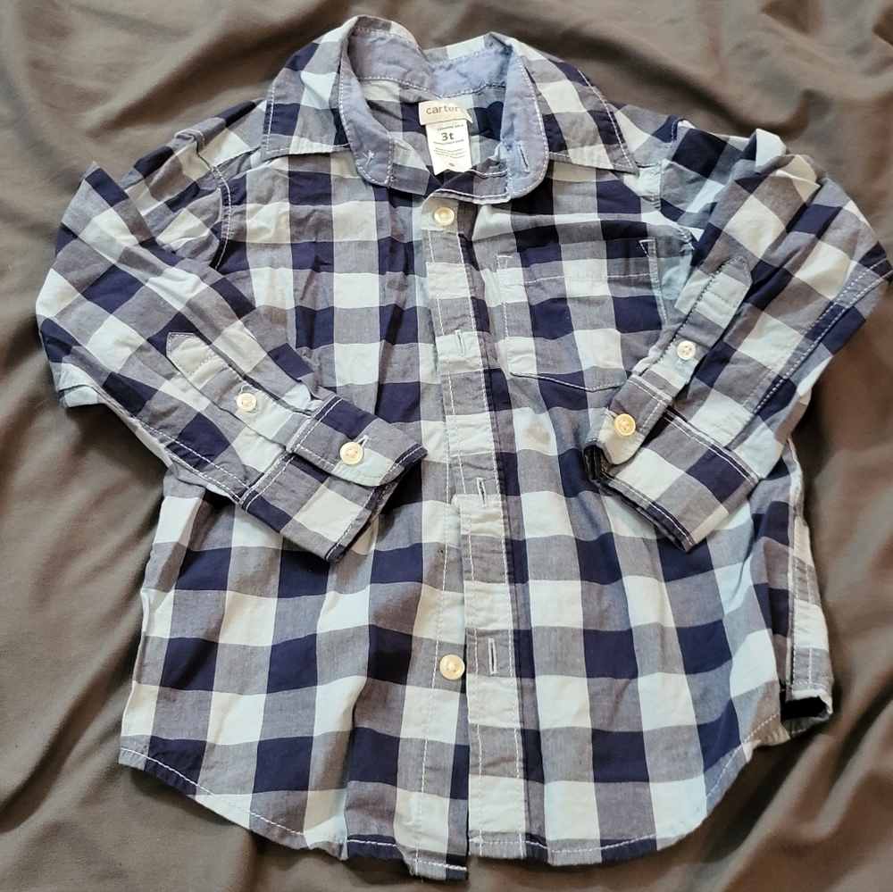 Carters 3T button down shirt